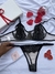 Conjunto Noite Serena | Preto - Top Secret Lingerie
