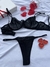 Conjunto Doce Mistério | Preto - 3 peças - comprar online