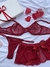 Conjunto Doce Mistério | Vermelho - 3 peças na internet