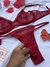 Conjunto Doce Mistério | Vermelho - 3 peças