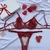 Conjunto Noite Serena | Vermelho na internet