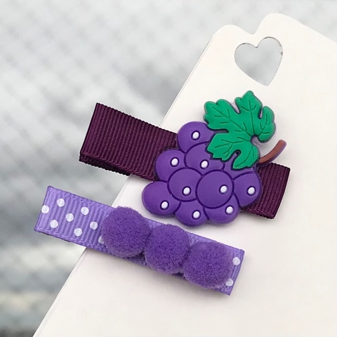 Kit Hairclips - Uva