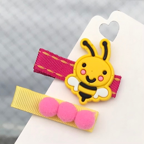 Kit Hairclips - Abelhinha