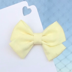 Laço Lou Lou - Amarelo Bebê
