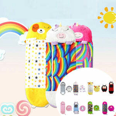 Peluche con bolsa de dormir Happy Napper para Niños