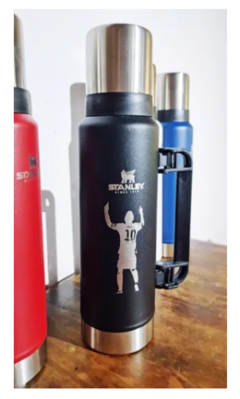 TERMO 1,2L GRABADO MESSI en internet