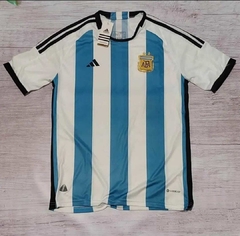 PROMO!!! X2 CAMISETAS ARGENTINA TITULAR + PRE PARTIDO - DeOne Shops