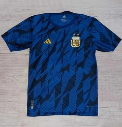 PROMO!!! X2 CAMISETAS ARGENTINA TITULAR + PRE PARTIDO - tienda online