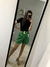 Shorts Verde Cinto - Tam M - comprar online