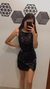 Vestido Paetês-Tam P - comprar online