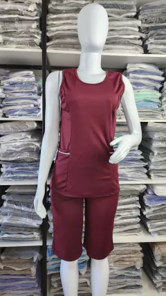 Conjunto em Helanca sem Manga