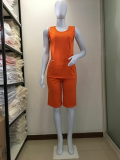 Conjunto em Helanca sem Manga