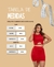 Imagem do CONJUNTO SAIA E CROPPED - VERMELHO