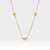 Conjunto plaquinhas Equilíbrio entre AMOR&RAZÃO com pérolas, de um colar e uma pulseira. (Adulto) - comprar online