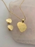 Conjunto Colar e Brinco EQUILÍBRIO entre AMOR&RAZÃO