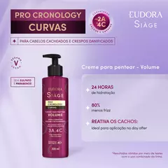 Creme para Pentear Volume Siàge Pro Cronology Curvas na internet