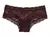 Cheeky Panty Victoria S Secret Encaje M Negro Corazon Rojo