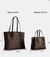 Bolso COACH Mollie Tote 25 Negro Herraje Dorado 1671 - VANITE FASHION