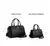 Bolso Coach Rowan Leather Satchel Crossbody Negro Ch282