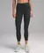 Lululemon Malla Deportiva Tiro Alto Wunder Train 25 Verde 8 - comprar en línea