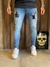 REF 7835 | Calça Jeans Skinny clara com bordado - Jay Jones