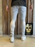 REF 7931 | Calça jeans Skinny grafite com bordado - Jay Jones