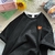 Camiseta Oversized Bordada na internet