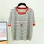 Camiseta Babylook listrada