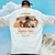Camiseta Oversized Wandering World na internet