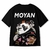 Camiseta Oversized Panda Moyan na internet