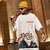 Camiseta Oversized Samurai Tiger na internet