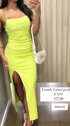 Vestido Super Midi De Alça