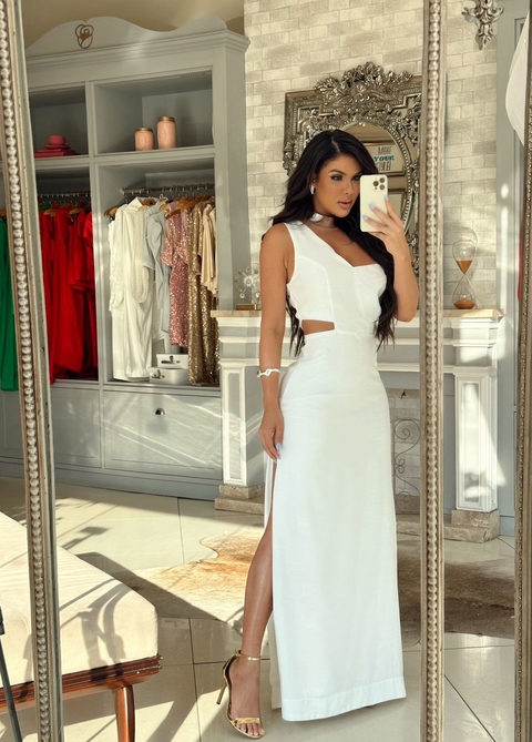 Vestido Emanuely Longo