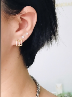 Brinco earcuff estrela cadente