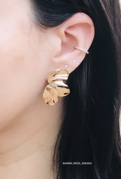 Brinco meia flor