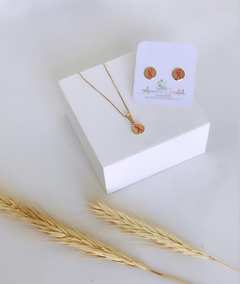 Conjunto outubro rosa