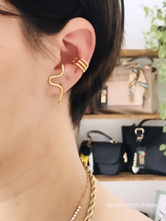 Brinco cobra earcuff - comprar online