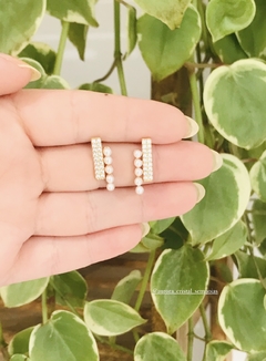 Brinco earcuff Dois amores - comprar online