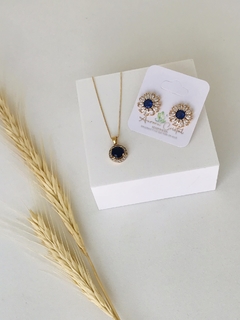 Conjunto oceano azul