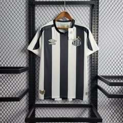 Camisa Santos II 22/23 Torcedor Umbro - Preto+Branco