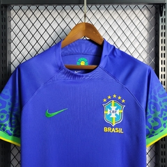 Camisa Seleção Brasileira Copa Do Mundo Qatar 22/23 - Versão Torcedor - Azul - comprar online