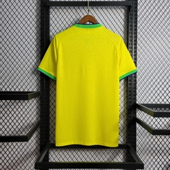 Camisa Seleção Brasileira Copa Do Mundo Qatar 22/23 - Versão Torcedor - Amarela