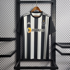 Camisa Atlético Mineiro I 22/23 Torcedor Adidas- Preto+Branco