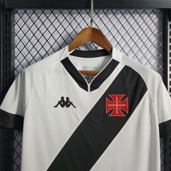 Camisa Vasco II 22/23 Torcedor Kappa - Branco+Preto - loja online