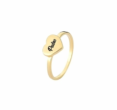 Anel personalizado Banho Ouro 18K - Oluche Semijoias personalizadas