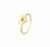 Anel personalizado Banho Ouro 18K - comprar online