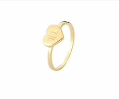 Anel personalizado Banho Ouro 18K - Oluche Semijoias personalizadas