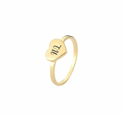 Anel personalizado Banho Ouro 18K - loja online