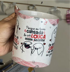 Caneca Flork Namorados - De todos os loucos do mundo eu quis você ... - comprar online