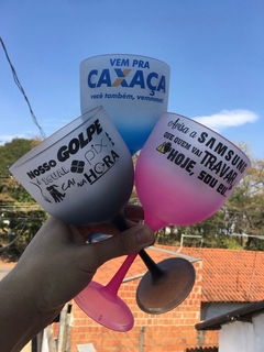 Kit c/ 26 Taças Gin Degrade Personalizadas - comprar online